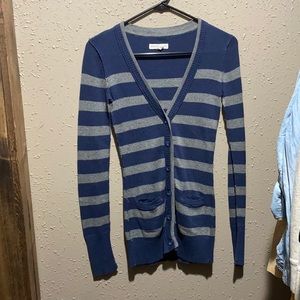 Aeropostale striped cardigan